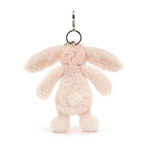 Bashful Blush Bunny Bag Charm One Size JELLYCAT