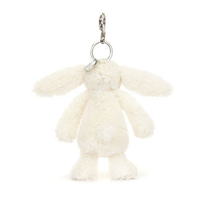 Blossom Cream Bunny 'Berry' Bag Charm One Size JELLYCAT