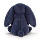 Bashful Navy Bunny Small JELLYCAT