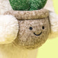 Cream Bunny with Plant One Size JELLYCAT