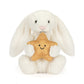 Cream Bunny with Star One Size JELLYCAT