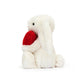 Bashful Red Love Heart Bunny Small JELLYCAT