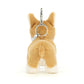 Betty Corgi Bag Charm One Size JELLYCAT