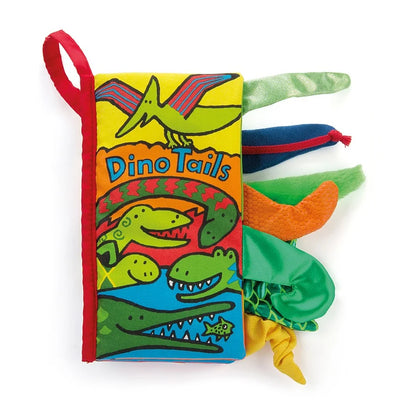 Dino Tails Book One Size JELLYCAT