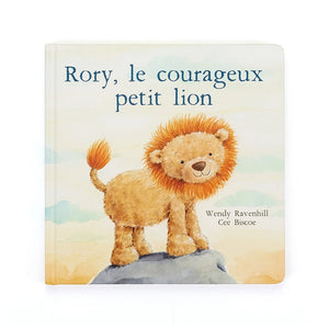 Rory The Very Brave Lion Book One Size JELLYCAT