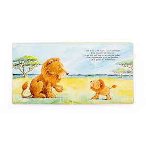 Rory The Very Brave Lion Book One Size JELLYCAT