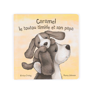 Caramel The Shy Doggie And His Dad Book One Size JELLYCAT
