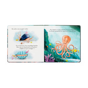 Odell The Brave Little Octopus Book One Size JELLYCAT