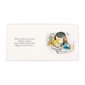 Shy Rabbit Watches Over Your Nights Book (The Magic Bunny) One Size JELLYCAT