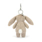 Blossom Beige Bunny Bag Charm One Size JELLYCAT