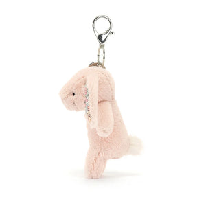 Blossom Blush Bunny Bag Charm One Size JELLYCAT