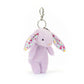 Blossom Jasmine Bunny Bag Charm One Size JELLYCAT