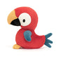 Bodacious Beak Parrot One Size JELLYCAT