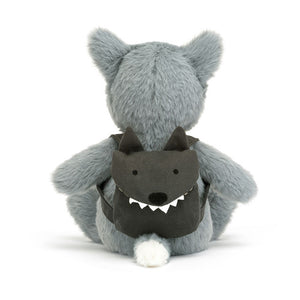 Backpack Wolf One Size JELLYCAT