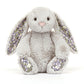 Blossom Silver Bunny 'Bloom' Medium JELLYCAT