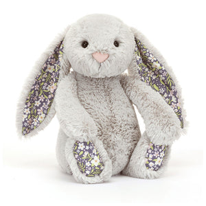 Conejito plateado Blossom 'Bloom' mediano JELLYCAT