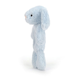 Bashful Blue Bunny Ring Rattle One Size JELLYCAT