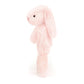 Bashful Pink Bunny Ring Ratlle One Size JELLYCAT