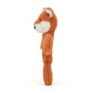 Bashful Fox Cub Ring Ratlle One Size JELLYCAT