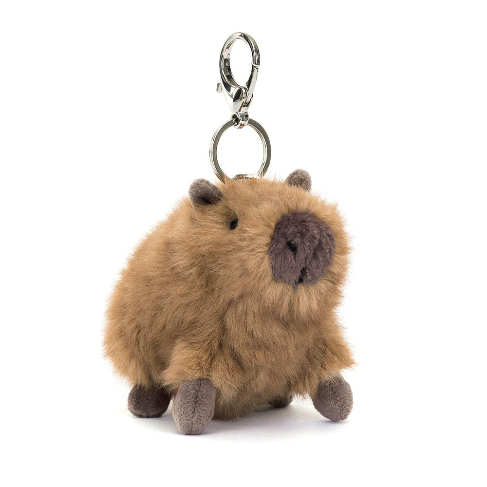 Clyde Capybara Bag Charm One Size JELLYCAT