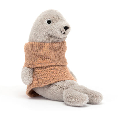 Cozy Crew Seal One Size JELLYCAT