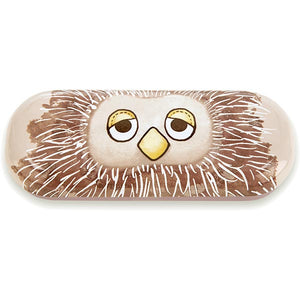 Don't Give a Hoot Owl Glasses Case One Size JELLYCAT