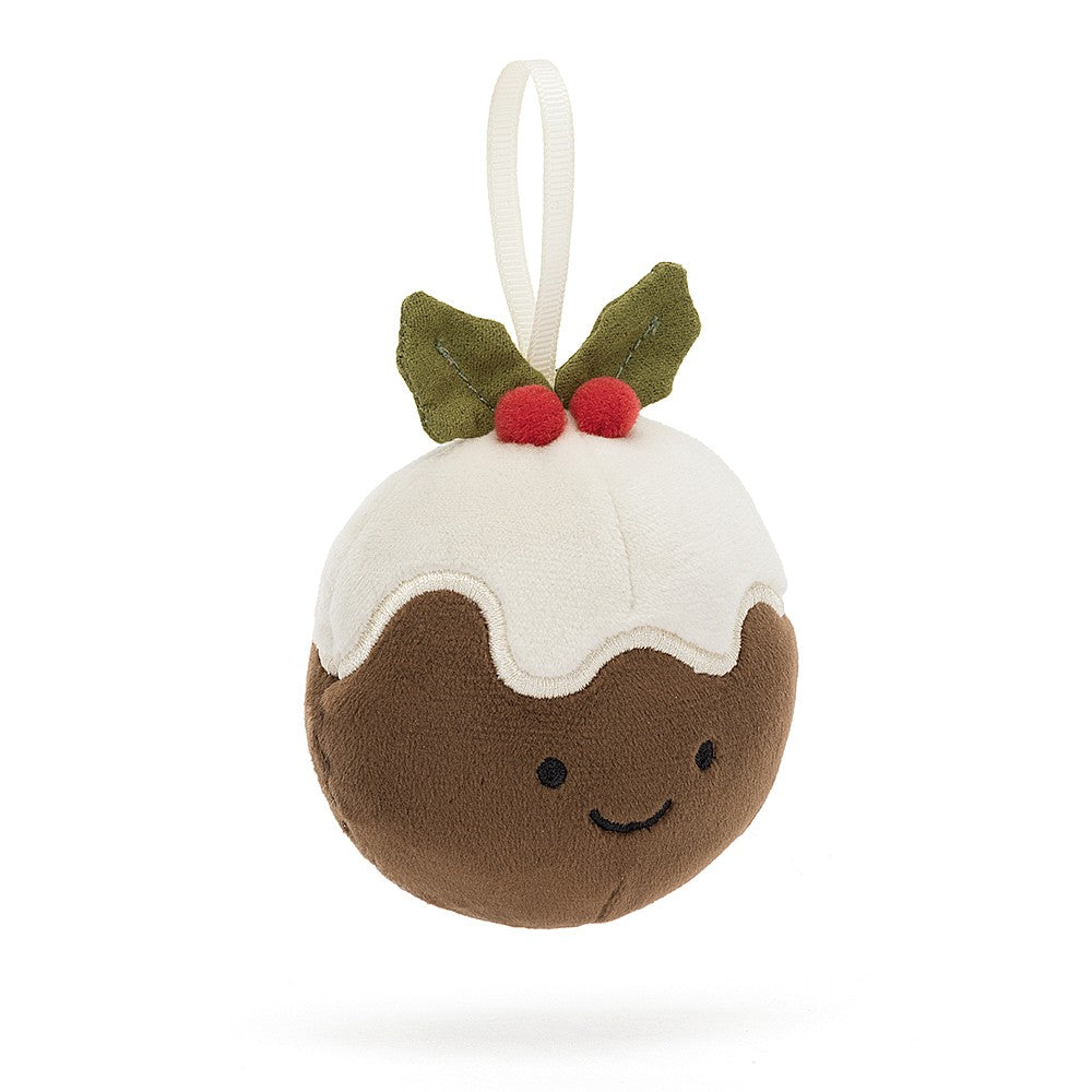 Festive Folly Christmas Pudding One Size JELLYCAT