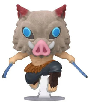 DEMON SLAYER - Pop N° 875 - Inosuke Hashibira Edición Especial Flocked con persecución