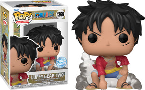 ONE PIECE - POP Animation N° 1269 - Luffy Gear Two Avec Chase