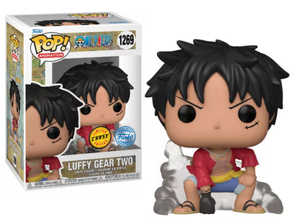 ONE PIECE - POP Animation N° 1269 - Luffy Gear Two Avec Chase