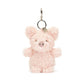 Little Pig Bag Charm One Size JELLYCAT