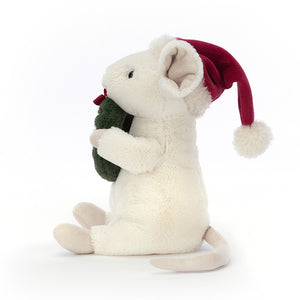 Merry Mouse Wreath One Size JELLYCAT