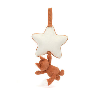 Bashful Fox Cub Musical Sweater One Size JELLYCAT