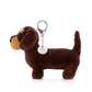 Otto Sausage Dog Bag Charm One Size JELLYCAT