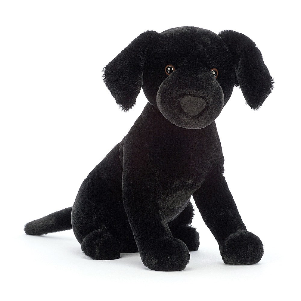 Pippa Black Labrador One Size JELLYCAT