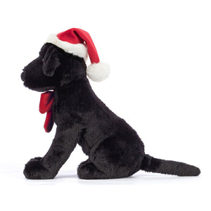 Winter Warmer Pippa Black Labrador One Size JELLYCAT