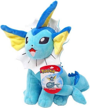 POKEMON - Aquali - Vaporeon  Peluche 20cm