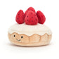 Pretty Patisserie Tarte Aux Fraises One Size JELLYCAT