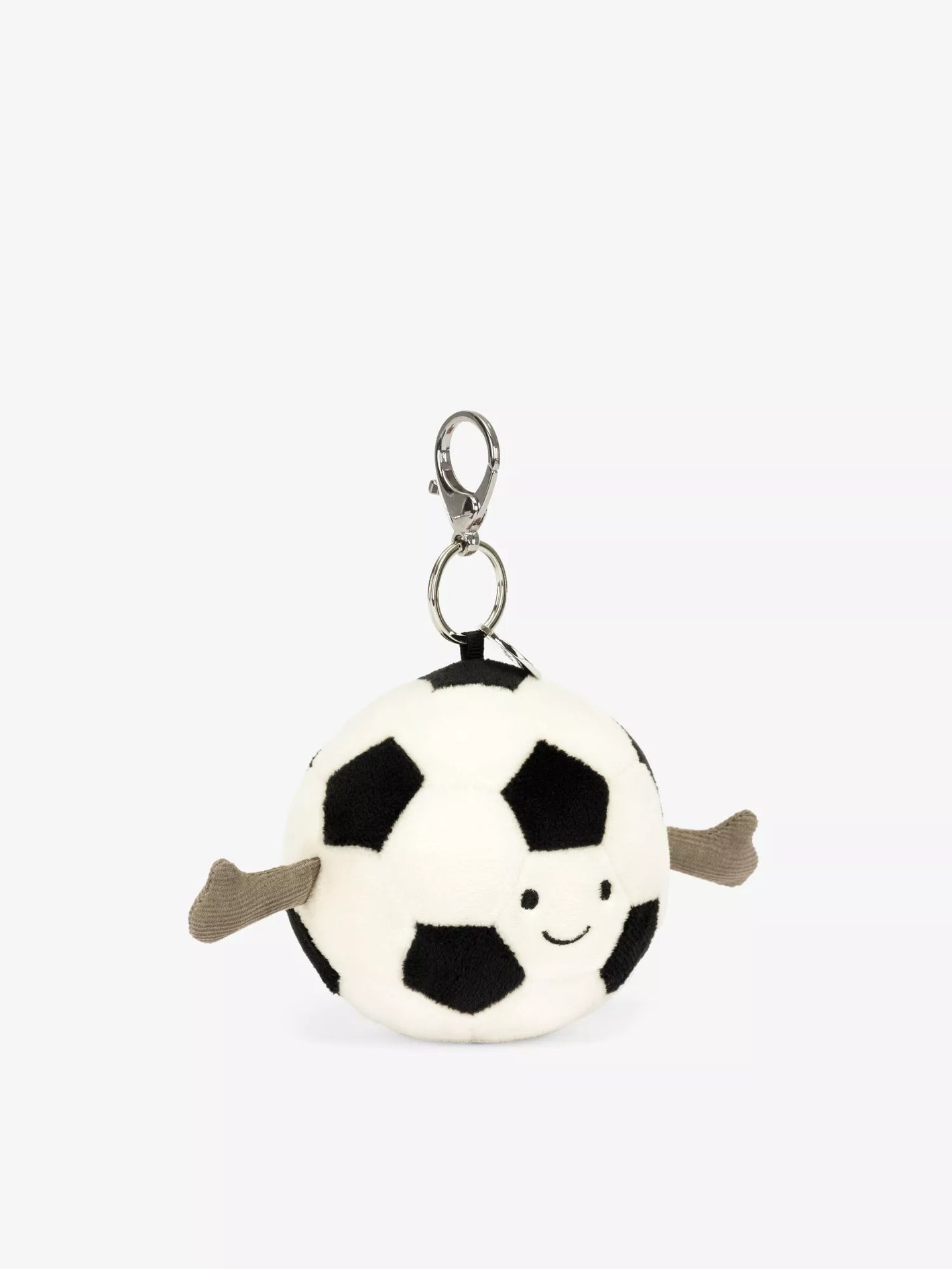 Amuseables Sports Football Bag Charm One Size JELLYCAT