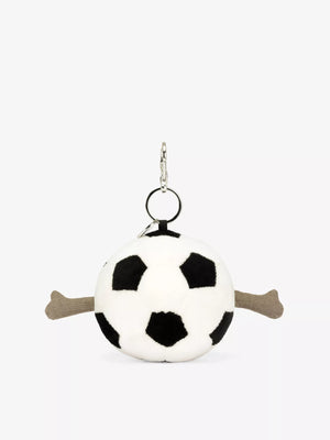 Amuseables Sports Football Bag Charm One Size JELLYCAT
