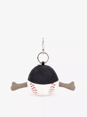 Amuseables Sports Baseball Bag Charm One Size JELLYCAT