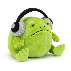 Ricky Rain Frog Headphones One Size JELLYCAT