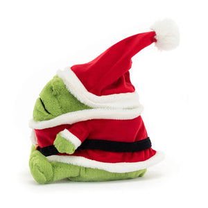 Santa Ricky Rain Frog One Size JELLYCAT