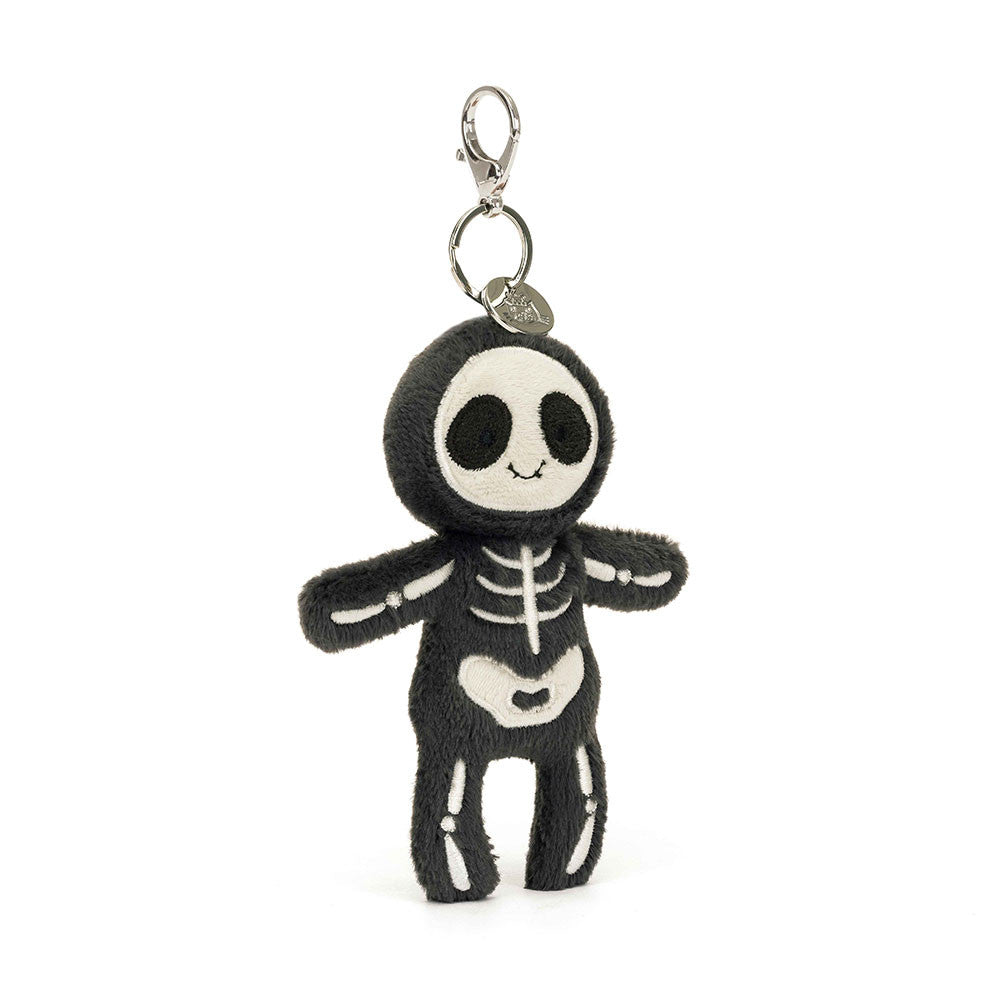 Skeleton Bob Bag Charm One Size JELLYCAT