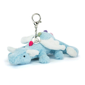 Sky Dragon Bag Charm One Size JELLYCAT
