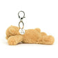 Smudge Bear Bag Charm One Size JELLYCAT