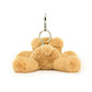 Smudge Bear Bag Charm One Size JELLYCAT