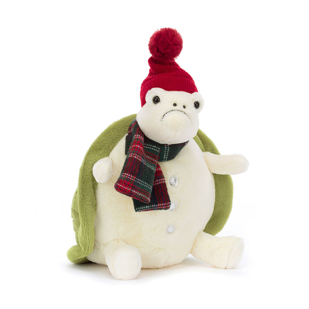 Snowman Timmy Turtle One Size JELLYCAT