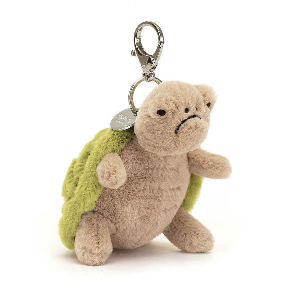 Timmy Turtle Bag Charm One Size JELLYCAT