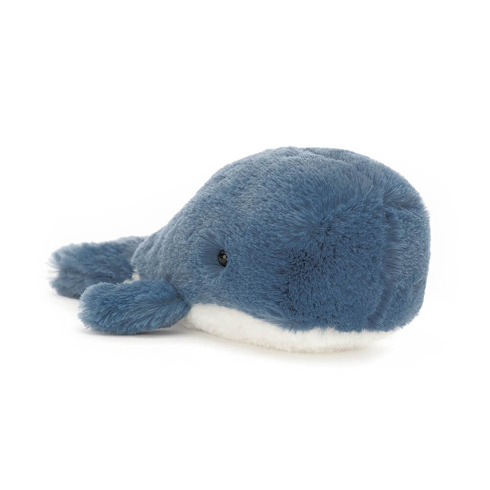 Wavelly Whale Blue One Size JELLYCAT